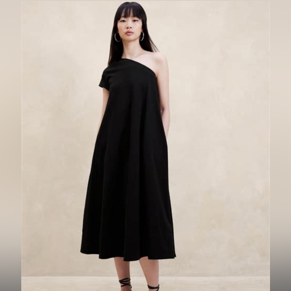 Banana Republic Odile one shoulder dress